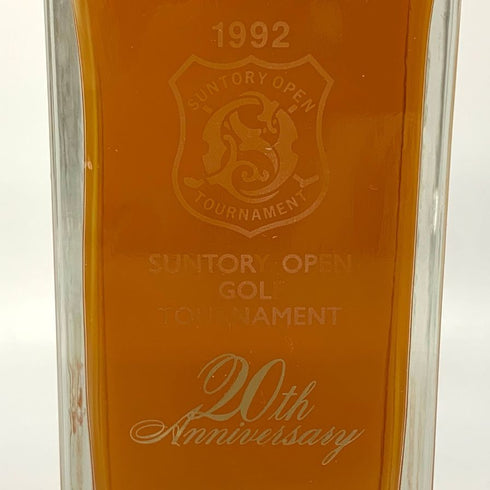 東京都限定◆サントリー クレスト 12年 サントリー オープン ゴルフ トーナメント 1992 20周年記念 20TH 700ml 43% SUNTORY CREST 【S1】