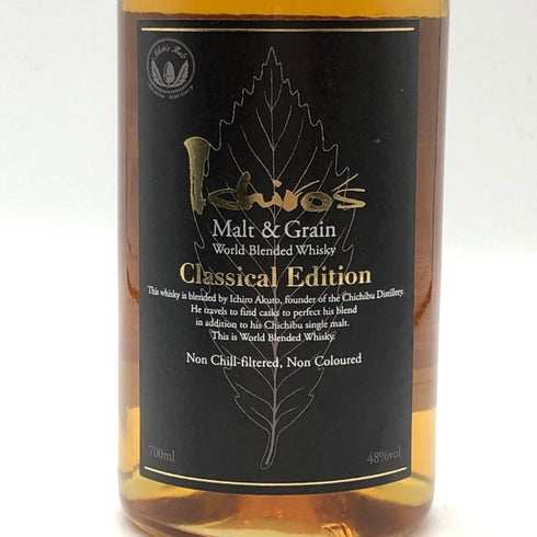 東京都限定◆ベンチャーウイスキー イチローズモルト クラシカル エディション 700ml 48% Ichiro's Malt Classical Edition 【J0】