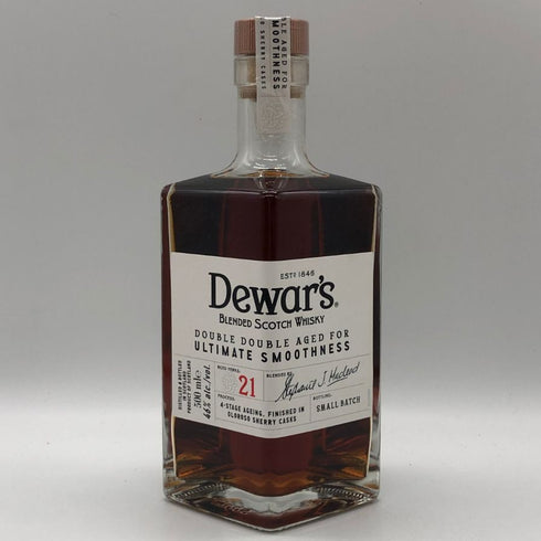 デュワーズ 21年 ダブルダブル スモールバッチ 46% 500ml Dewars スコッチウイスキー【C4】