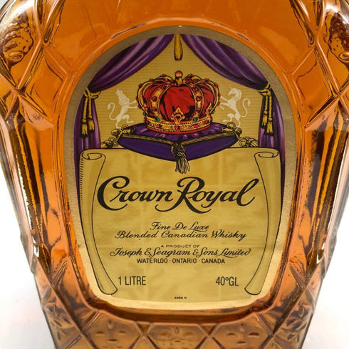 東京都限定◆クラウン ローヤル カナディアン ウイスキー 1000ml 40% CROWN ROYAL FINE DE LUXE 【D1】