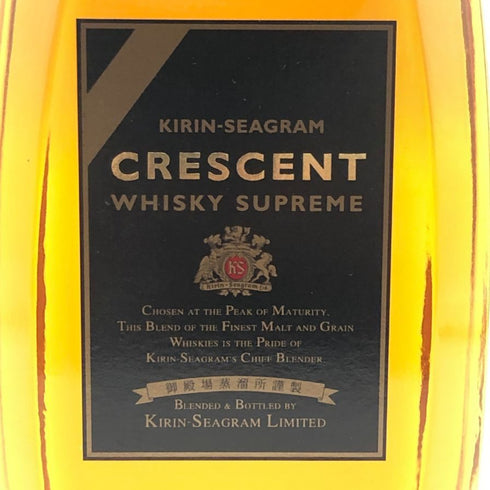 東京都限定◆キリンシーグラム クレセント 660ml 43% Crescent Kirin-Seagram WHISKY SUPREME 【C3】