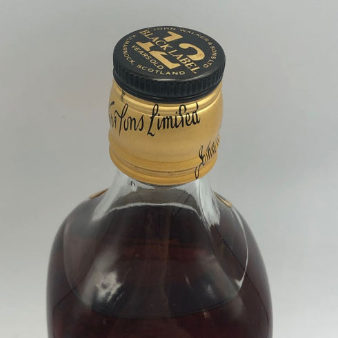 ジョニーウォーカー ブラックラベル 12年 エクストラ スペシャル 黒金キャップ 750ml 43% Johnnie Walker BLACK LABEL EXTRA SPECIAL スコッチウイスキー【T1】