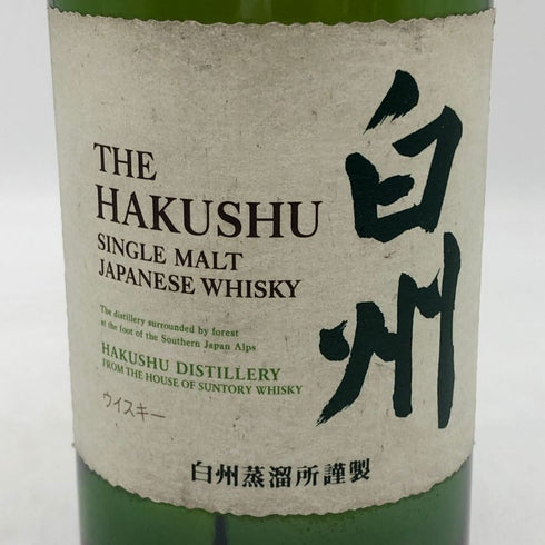 東京都限定◆サントリー 白州 NV シングルモルト 700ml 43% SUNTORY HAKUSHU SINGLE MALT 【L2】