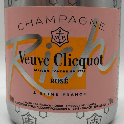 ヴーヴ クリコ ロゼ リッチ 750ml 12% Veuve Clicquot Rich Rose シャンパン1612g【K0】
