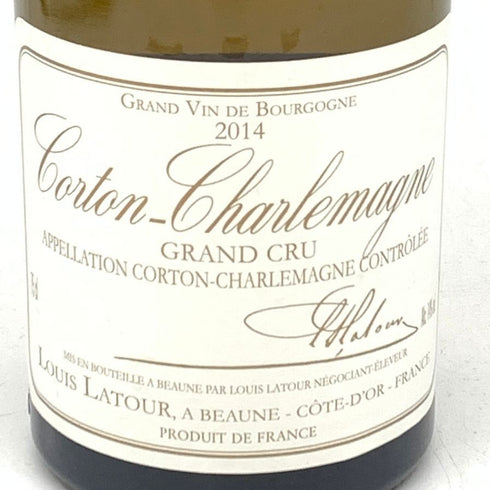 ルイラトゥール コルトンシャルルマーニュ グランクリュ 2014 750ml 14% 白ワイン【F2】