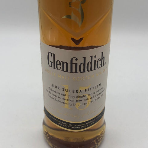 グレンフィディック 15年 ソレラリザーブ 700ml 40% Glenfiddich OUR SOLERA FIFTEEN スコッチウイスキー【O1】