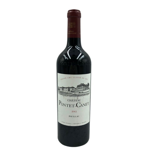 シャトー ポンテ カネ 2013 750ml 13% Chateau Pontet Canet ボルドーワイン【D】
