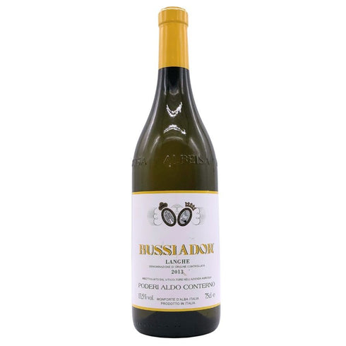 ポデーリ アルド コンテルノ ランゲ シャルドネ ブッシアドール 2013 750ml 13.5% Poderi Aldo Conterno Bussiador 白ワイン【V4】