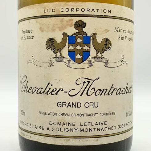 ドメーヌ ルフレーヴ シュヴァリエ モンラッシェ グラン クリュ 1992 750ml 14% DOMAINE LEFLAIVE Chevalier Montrachet GRAND CRU 白ワイン【P2】