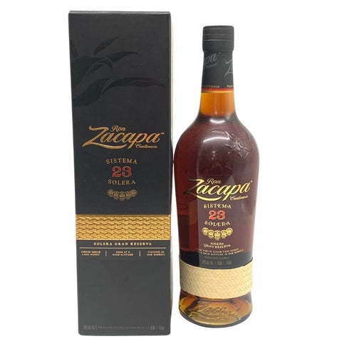 ロン サカパ センテナリオ 23年 ソレラ グラン レゼルヴァ 750ml 40% RON ZACAPA Centenario Solera Grand Reserva 【L4】