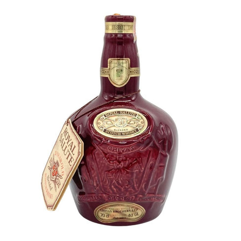 シーバス ブラザーズ ロイヤル サルート 21年 赤陶器 750ml 40% CHIVAS BROTHERS ROYAL SALUTE スコッチウイスキー1323g【V】