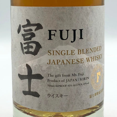東京都限定◆富士 シングル ブレンデッド ウイスキー 700ml 43% FUJI SINGLE BLENDED 【R4】