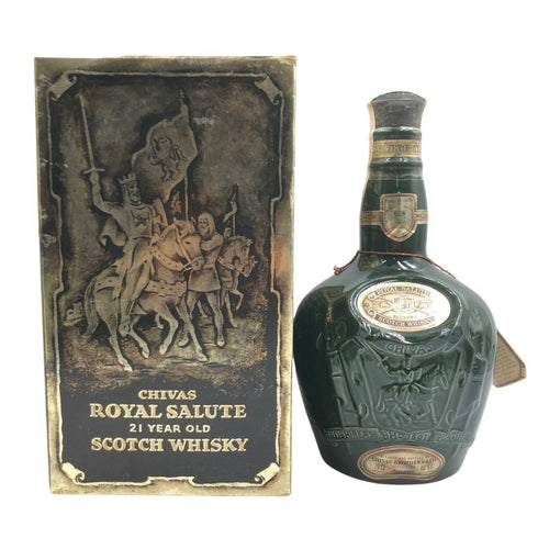 シーバスブラザーズ ロイヤル サルート 21年 緑陶器 700ml 40% Chivas Brothers Royal Salute 1296g【Y1】