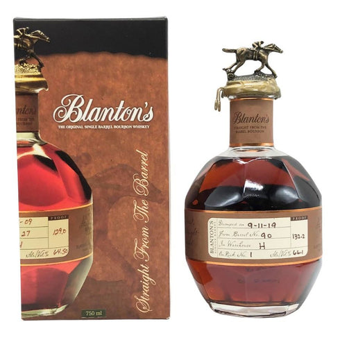 ブラントン ストレート フロム ザ バレル 2019 750ml 66.8% Blanton's Straight From The Barrel バーボン【C1】