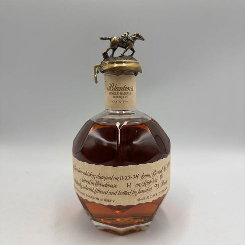 ブラントン シングルバレル 2024 750ml 46.5% Blanton's SINGLE BARREL バーボン【C2】