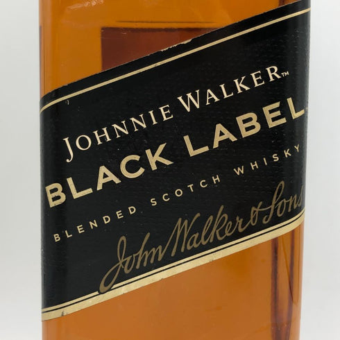 ジョニーウォーカー ブラックラベル 12年 黒キャップ 700ml 40% Johnnie Walker BLACK LABEL スコッチウイスキー【R1】