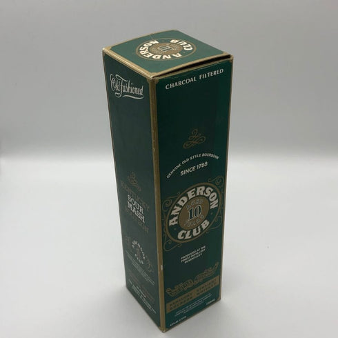 アンダーソンクラブ 10年 750ml 43% ANDERSON CLUB バーボン【C2】