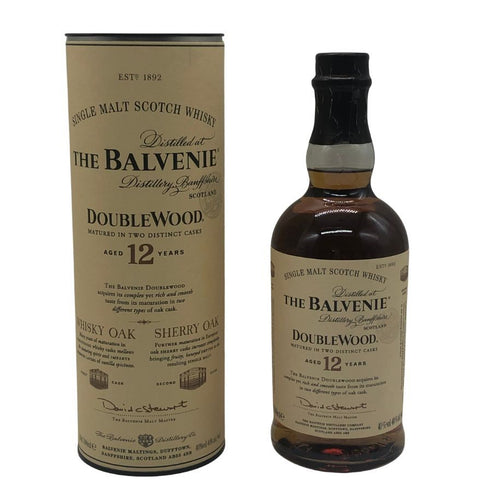 ザ バルヴェニー12年 ダブルウッド 700ml 40% THE BALVENIE スコッチウイスキー【K1】