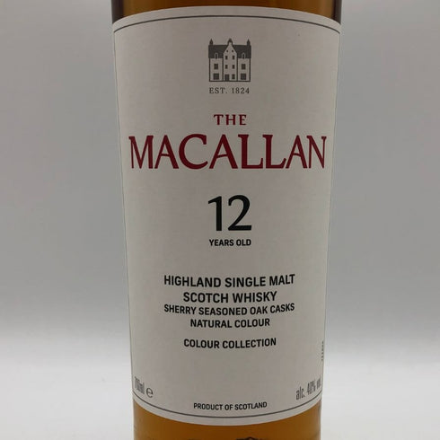 マッカラン 12年 カラーコレクション 700ml 43% THE MACALLAN スコッチウイスキー【U0】