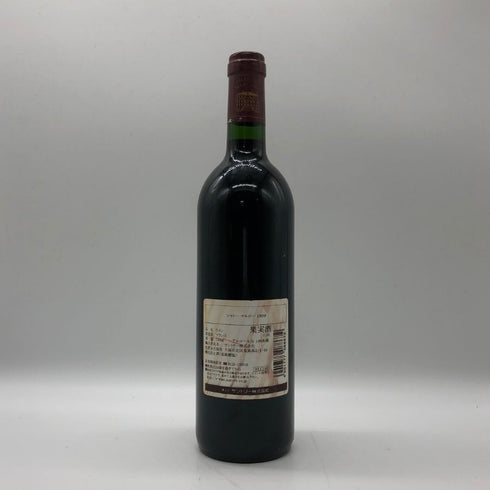 シャトー マルゴー 1999 750ml 12.5% CHATEAU MARGAUX ボルドーワイン【D4】