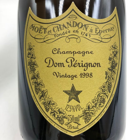ドンペリニヨン 白 ヴィンテージ 12.5% 750ml 1998 Dom Pérignon Vintage シャンパン【E2】