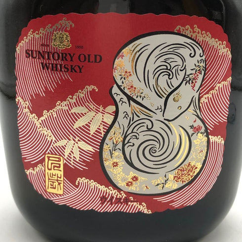 東京都限定◆サントリー オールド 干支ラベル 蛇 2025 700ml 43% SUNTORY 【V0】