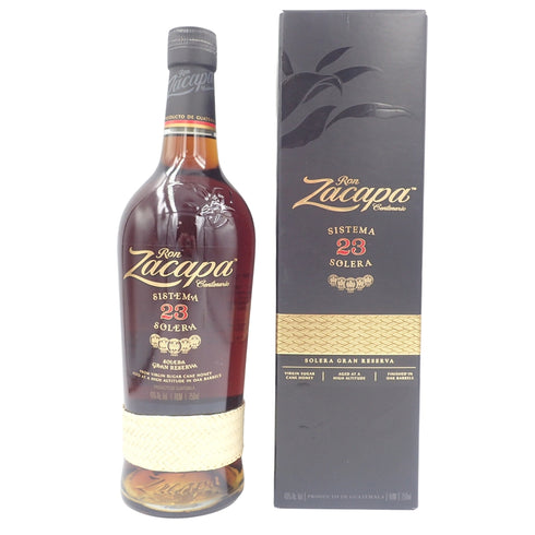ロン サカパ センテナリオ 23年 ソレラ グラン レゼルヴァ 750ml 40% RON ZACAPA Centenario Solera Grand Reserva ラム酒【E3】