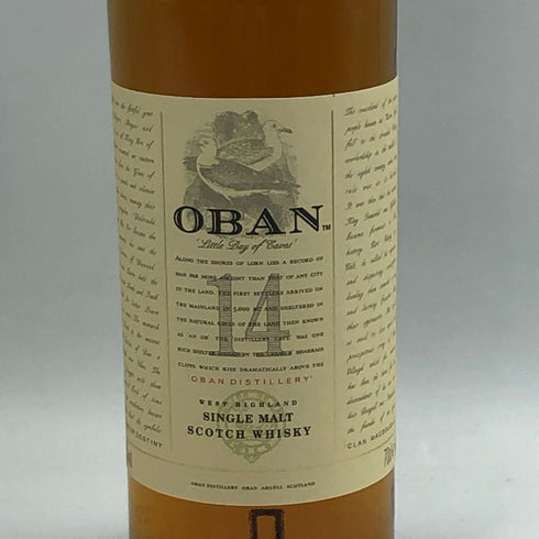 オーバン シングルモルト 14年 700ml 43% OBAN スコッチウイスキー【D1】
