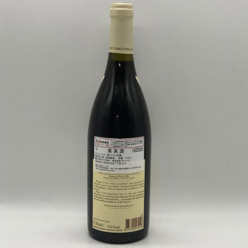 ブシャール ペール エ フィス ムルソー ジュヌヴリエール プルミエ クリュ 2011 700ml 13.5% BOUCHARD PERE & FILS ブルゴーニュワイン【G0】