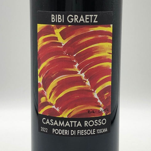 ビービー グラーツ カザマッタ ロッソ トスカーナ 2022 750ml 13.5% ,Bibi Graetz Casamatta Rosso イタリアワイン【D4】