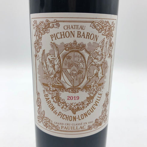 シャトー ピション ロングヴィル バロン 2019 750ml 13% CHATEAU PICHON LONGUEVILLE BARON ボルドーワイン【B2】