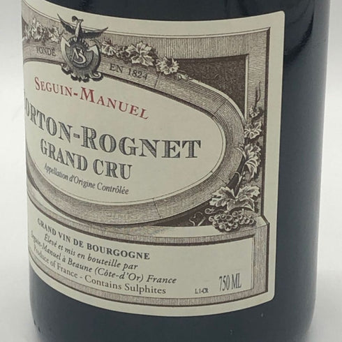 セガン マニュエル コルトン ロニェ グラン クリュ 2019 750ml 13.5% Seguin Manuel ブルゴーニュワイン【U4】