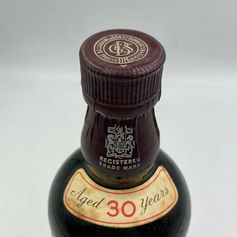 バランタイン 30年 ベリーオールド 青青紋章 赤キャップ 750ml 43% Ballantine's VERY OLD スコッチウイスキー【X4】