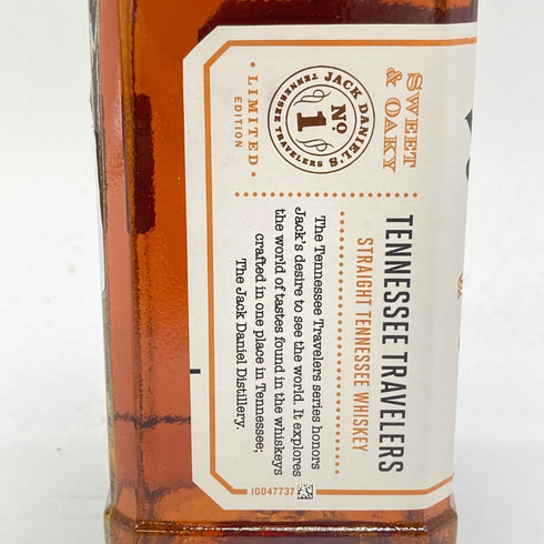 ジャックダニエル テネシートラベラーズ スイート&オーキー No.1 500ml 53.5% JACK DANIERL'S TENNESSEE TRAVELERS SWEET&OAKY 【Q】