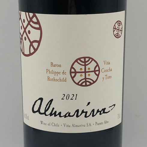 アルマヴィーヴァ コンチャ イ トロ バロン フィリップ ド ロスチャイルド 2021 750ml 15% ALMAVIVA CONCHA Y TORO&BARON PHILIPPE DE ROTHSCHILD 赤ワイン【U0】