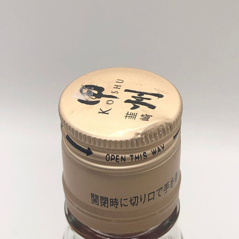 東京都限定◆甲州 韮崎 ピュアモルト 700ml 40% KOSHU 【O2】