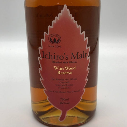 東京都限定◆ベンチャーウイスキー イチローズモルト ワインウッドリザーブ 700ml 46% Ichiro's Malt Wine Wood Reserve 【J4】