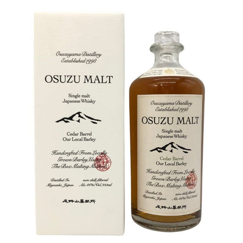 東京都限定◆尾鈴山蒸留所 オスズモルト セダー バレル 700ml 46% OSUZU MALT Cedar Barrel 【R】