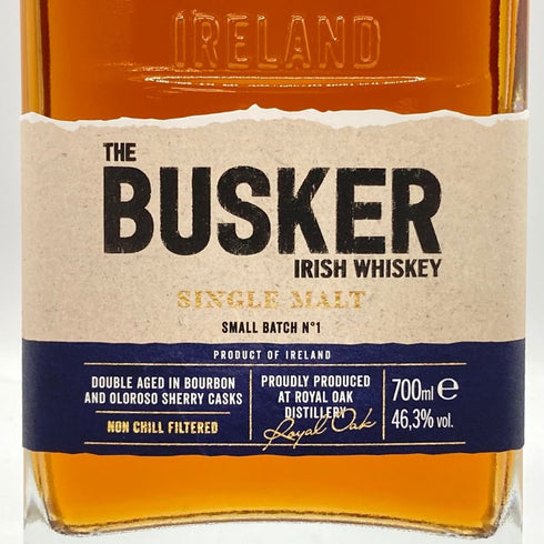 バスカー スモールバッチ No.1 700ml 46.3% BUSKER アイリッシュウイスキー【R1】