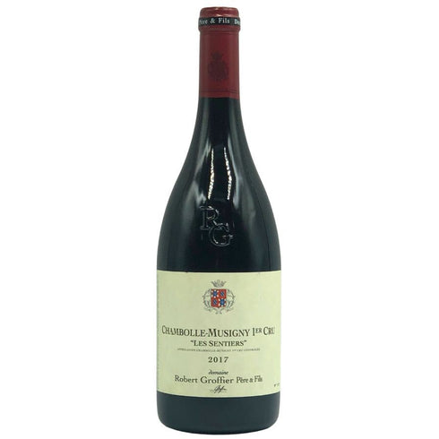 ロベール グロフィエ シャンボール ミュジニー プルミエクリュ レ サンティエ 2017 750ml 13.5% Robert GROFFIER Chambolle Musigny Les Sentiers ブルゴーニュワイン【E2】
