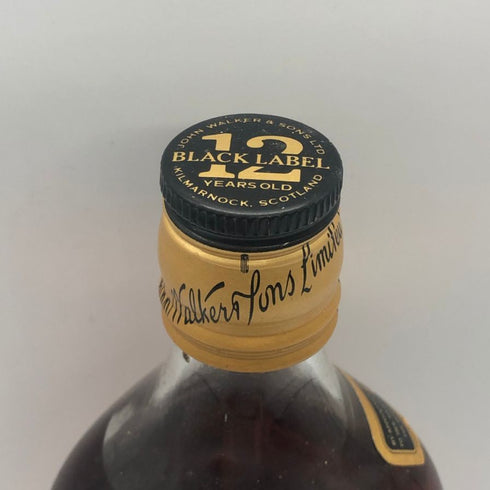 ジョニーウォーカー ブラックラベル 12年 エクストラ スペシャル 黒金キャップ 750ml 43% Johnnie Walker BLACK LABEL EXTRA SPECIAL スコッチウイスキー【S1】