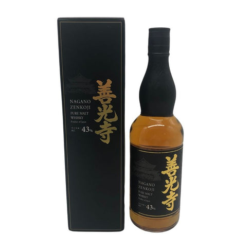東京都限定◆善光寺 ピュアモルトウイスキー 700ml 43% ZENKOJI 【L4】