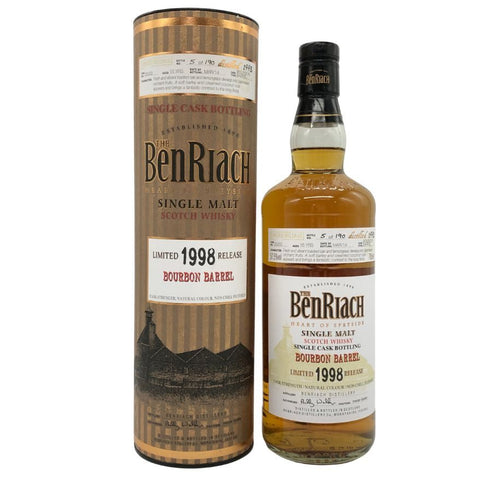 ベンリアック 16年 1998 リミテッド リリース カスクストレングス バーボンバレル 700ml 57.5% BENRIACH スコッチウイスキー【O2】