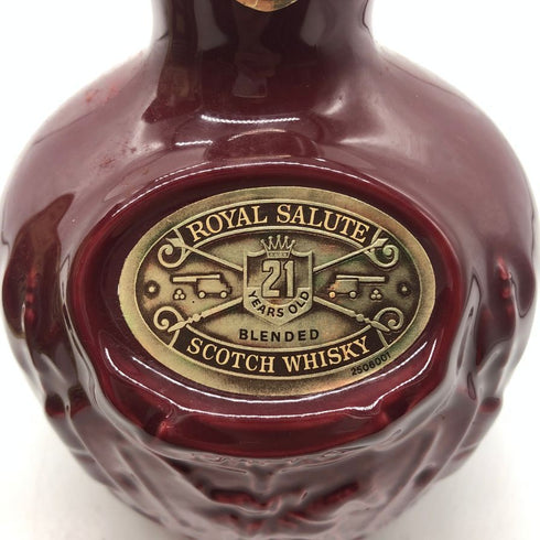 シーバス ブラザーズ ロイヤル サルート 21年 赤陶器 700ml 40% CHIVAS BROTHERS ROYAL SALUTE スコッチウイスキー1297g【S1】