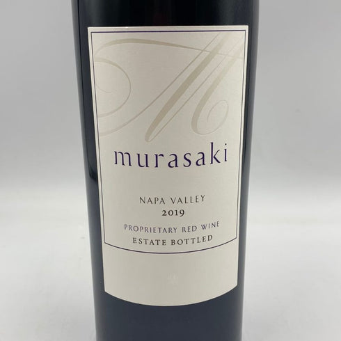 ケンゾー エステート murasaki 紫 2019 750ml 15.2% KENZO ESTATE カリフォルニアワイン【O4】