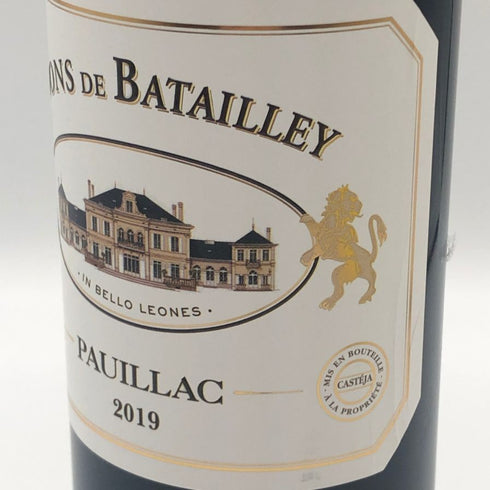 リオン ド バタイエ 2019 750ml 13.5% Lions de Batailley Pauillac ボルドーワイン【O2】