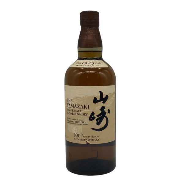東京都限定◆サントリー 山崎 シングルモルト NV 100周年記念 蒸留所ラベル 700ml 43% SUNTORY 【U4】