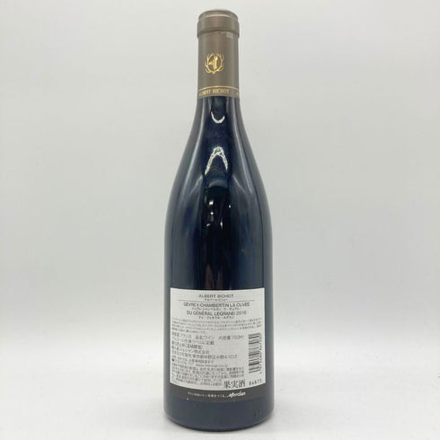 アルベール ビショー ジュヴレ シャンベルタン ラ キュヴェ デュ ジェネラル ルグラン 750ml 2016 ALBERT BICHOT GEVREY CHAMBERTIN La Cuvee Du General Legrand 【F】