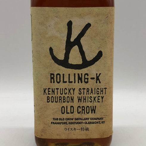 ローリングK オールドクロウ 特級 700ml 40% OLD CROW ROLLING-K バーボン【L2】
