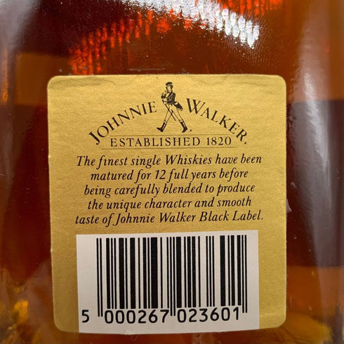 ジョニーウォーカー ブラックラベル 12年 エクストラ スペシャル 1000ml Johnnie Walker BLACK LABEL EXTRA SPECIAL スコッチウイスキー【Q4】